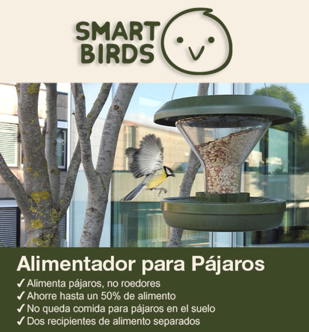 Alimentador para Pájaros Smart Birds