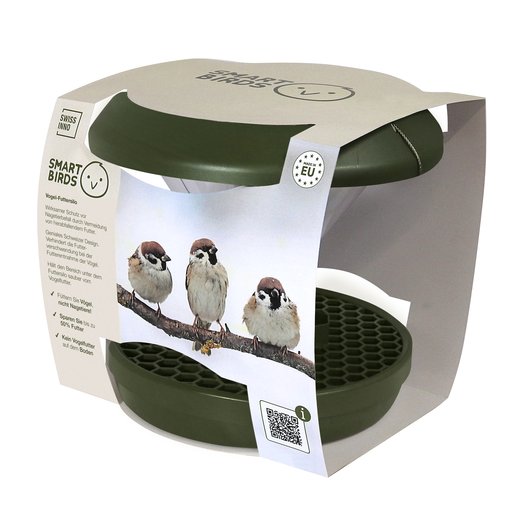 Linnun ruokinta-automaatti Davos Sales Packaging vihreä