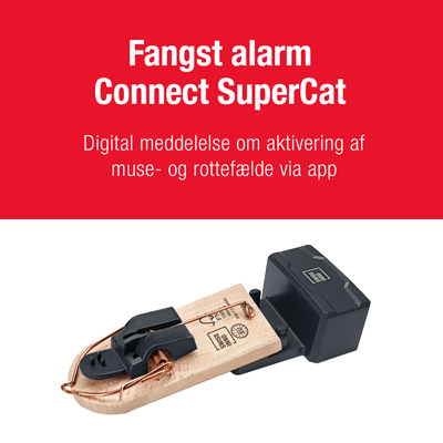 Fangst alarm - Connect SuperCat FSC Træ musefælde SuperCat