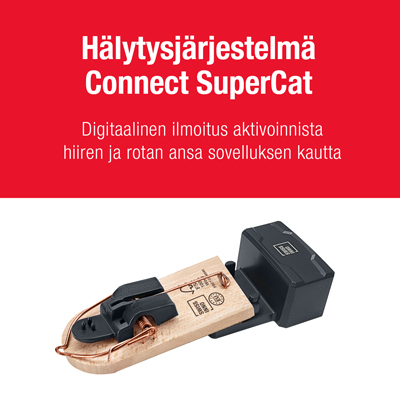 Hälytysjärjestelmä - Connect SuperCat FSC-Puinen Hiirenloukku SuperCat