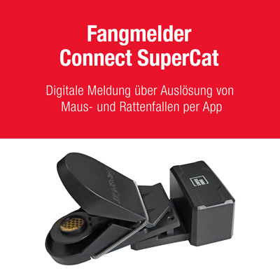 Fangmelder Connect SuperCat mit Mausefalle PRO SuperCat