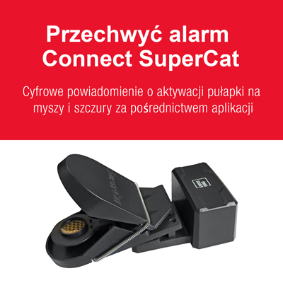 Przechwyć alarm Connect SuperCat Pułapki na myszy Supercat
