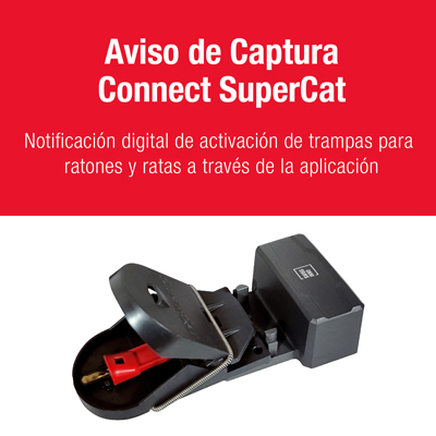Avviso di cattura Connect SuperCat Trappola per Topi PRO SuperCat