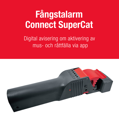 Fångstalarm Connect SuperCat Musfällan No See No Touch