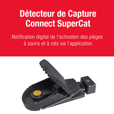 Détecteur de Capture - Connect SuperCat Piège à Rat SuperCat