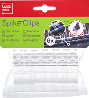 Spike Clips Dachrinnen Verpackung